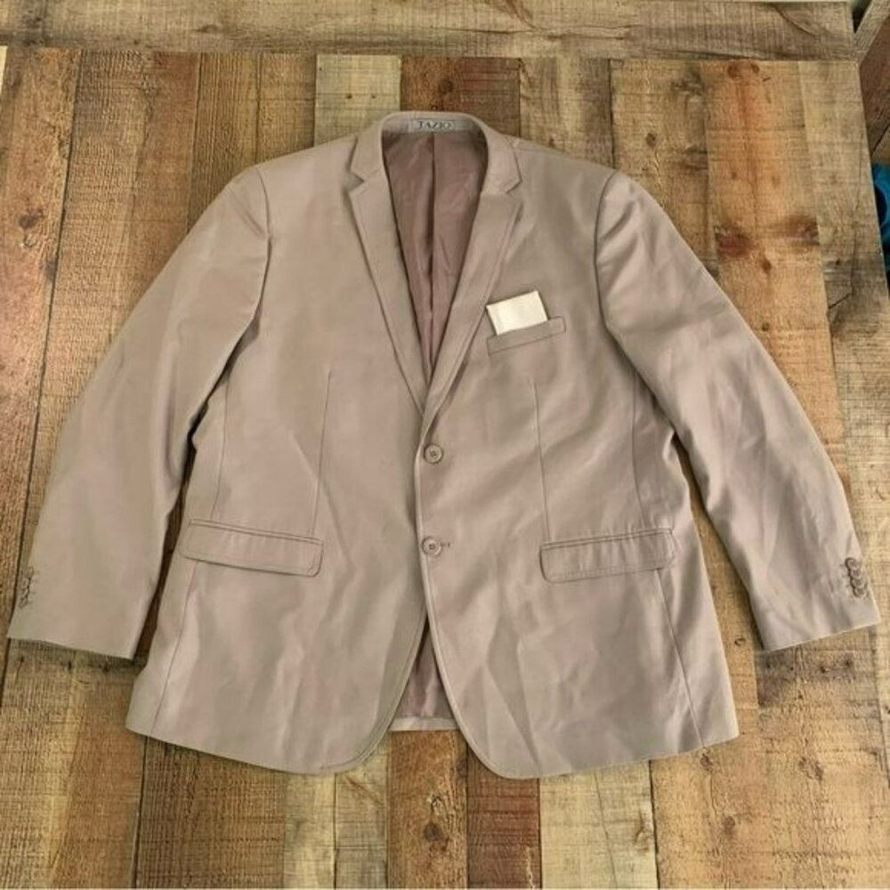 Tazio made in Italy men’s khaki tan sport coat -48R